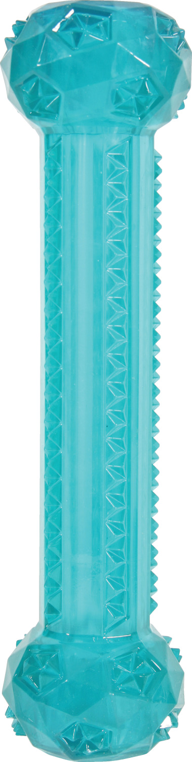 Jouet pour chien stick pop 6.3 x 6.8 x 25.5 cm turquoise